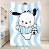 P-Pochaccoes Picnic Blanket Fluffy Soft Blankets and Throws Sofa Blankets for Bed Summer Comforter Bedspread on the Bed Anime &