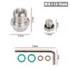 O-Ring Gasket Thread Repair Kit Stainless Steel Self Tapping Plug  Vehicle Maintenance