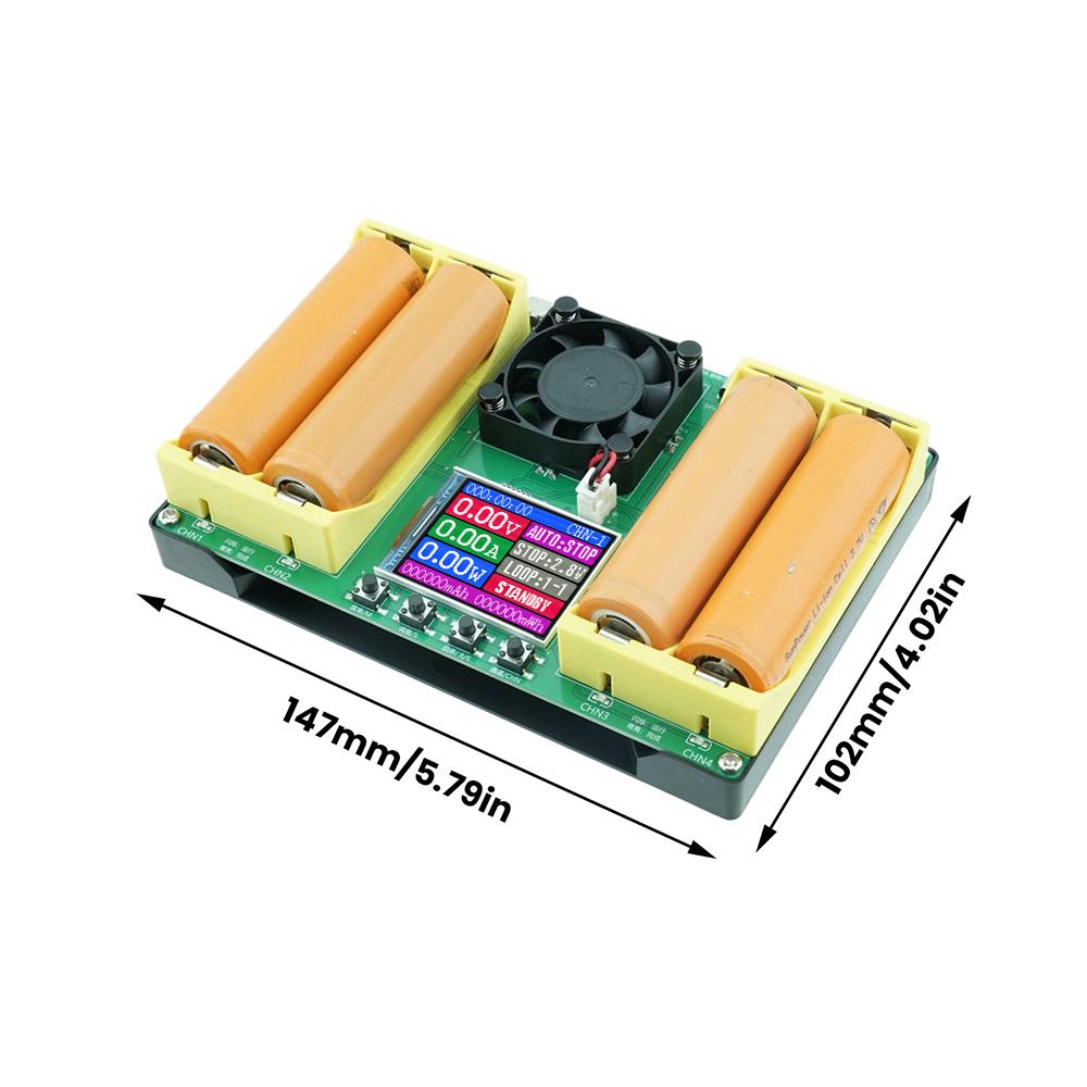 High Precision Battery Capacity Tester DC Two Wire Internal Resistance Discharge Voltage PD Power Supply For Lithium Battery