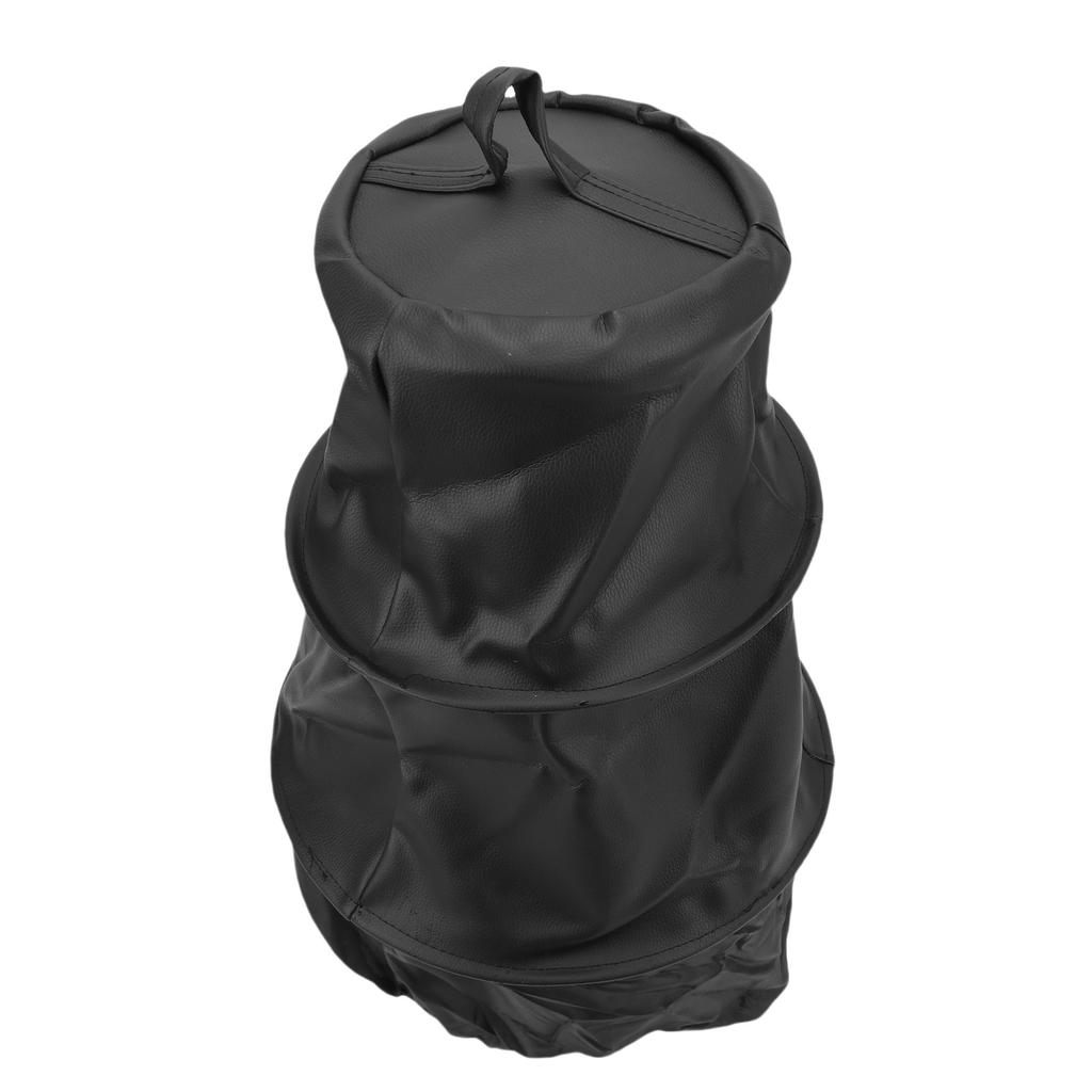 2Pcs Bee Swarm Cage Catcher Beekeeping Tool PU Leather Outdoor Beekeeper Supplies Black