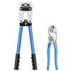 Wire Crimper Battery Cable Crimping Tool Cable Lug Crimper with Cable Cutter