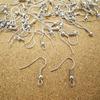 100Pcs/500Pcs Earring Hook Coil Ear Wires for DIY Jewelry Making Findings Repair
