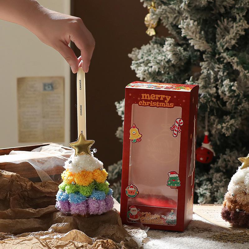 Christmas Tree Car Hanging Christmas Decorations Pendant Atmosphere Scene Layout Small Door Hanging Ornaments New Dress Up