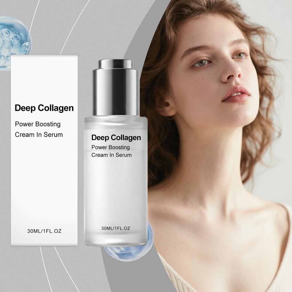 Moisturizing Collagen Essence Hydrating and caring for the skin, smooth, translucent, moisturizing and moisturizing facial care essence