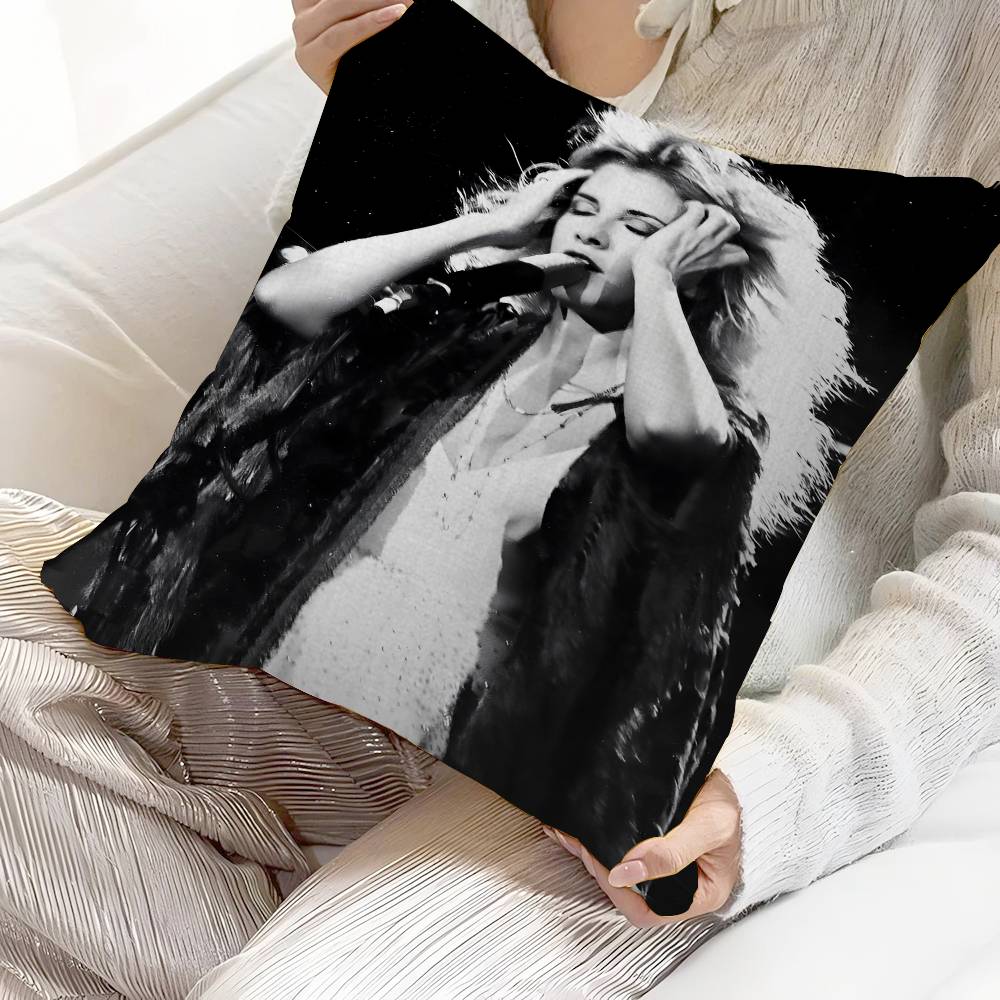 

SStevie Nicks Singer Pillowcase toon Gift Cushion Cover Bedroom Home Sofa Chair Seat Decor pillow case 30X30cm