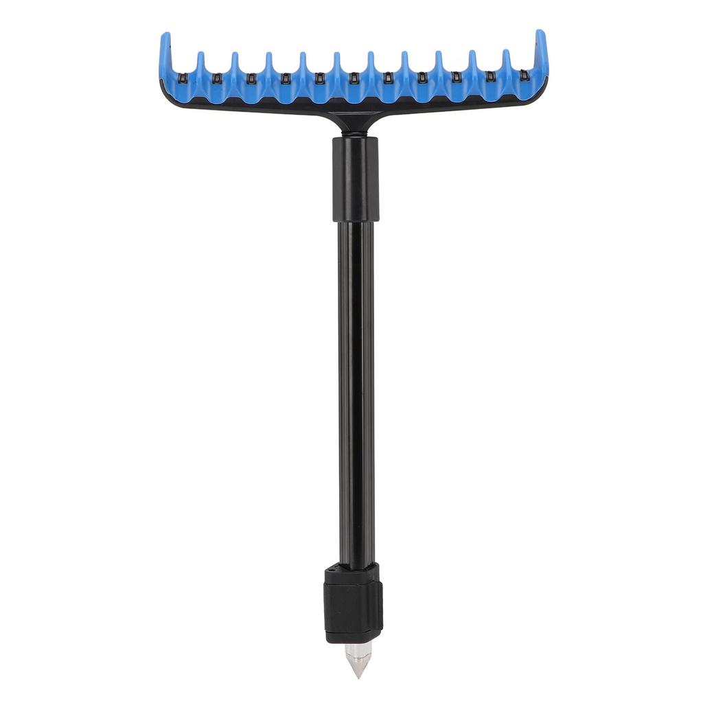 Fishing Rod Holder Blue Support Aluminum Alloy Ground Stake Fish Pole Rack for Outdoor Use