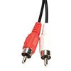 3.5mm 1/8'' Stereo Female To 2 Male RCA Jack Adapter Aux Audio Y Cable Splitter