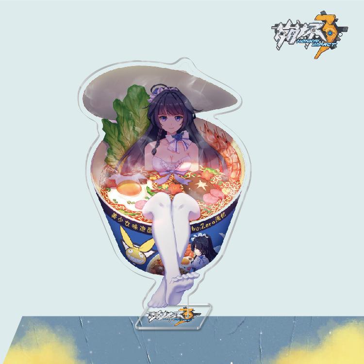 Anime Game Peripheral Acrylic Stand Wholesale Collapse Three Stand Display