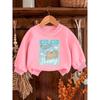 European sizes Cute Printed Pattern 0-3 Years Old Kids' Comfortable Children's Spring Lightweight Round Neck Sweatshirt, Suitable for Outdoor Wear