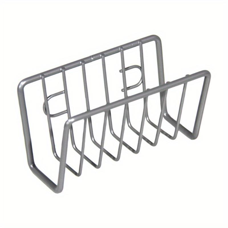Adjustable sponge and drainage storage rack with suction cups, Space saving kitchen sponge storage rack kitchen sink sponge rack