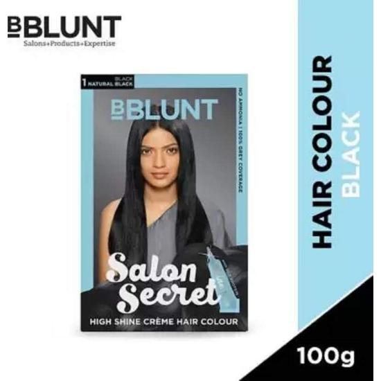 BBLUNT Black-19 Hair Color, Pack Of 1 (Natural Black)