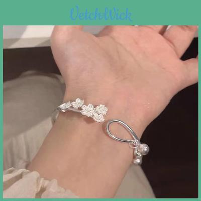 Elegantes Maiglöckchen Blumenarmband Verstellbar Zierlicher Frühlingsschmuck Für Frauen