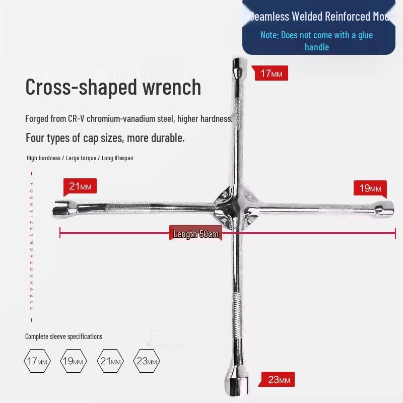 Grangsen Car Tire Cross Wrench Tool