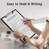 6pcs Clip Pad, A4 Binder with Loose-Leaf Writing Board Metal Folder Suitable for Note Paper, Documents and Drawings