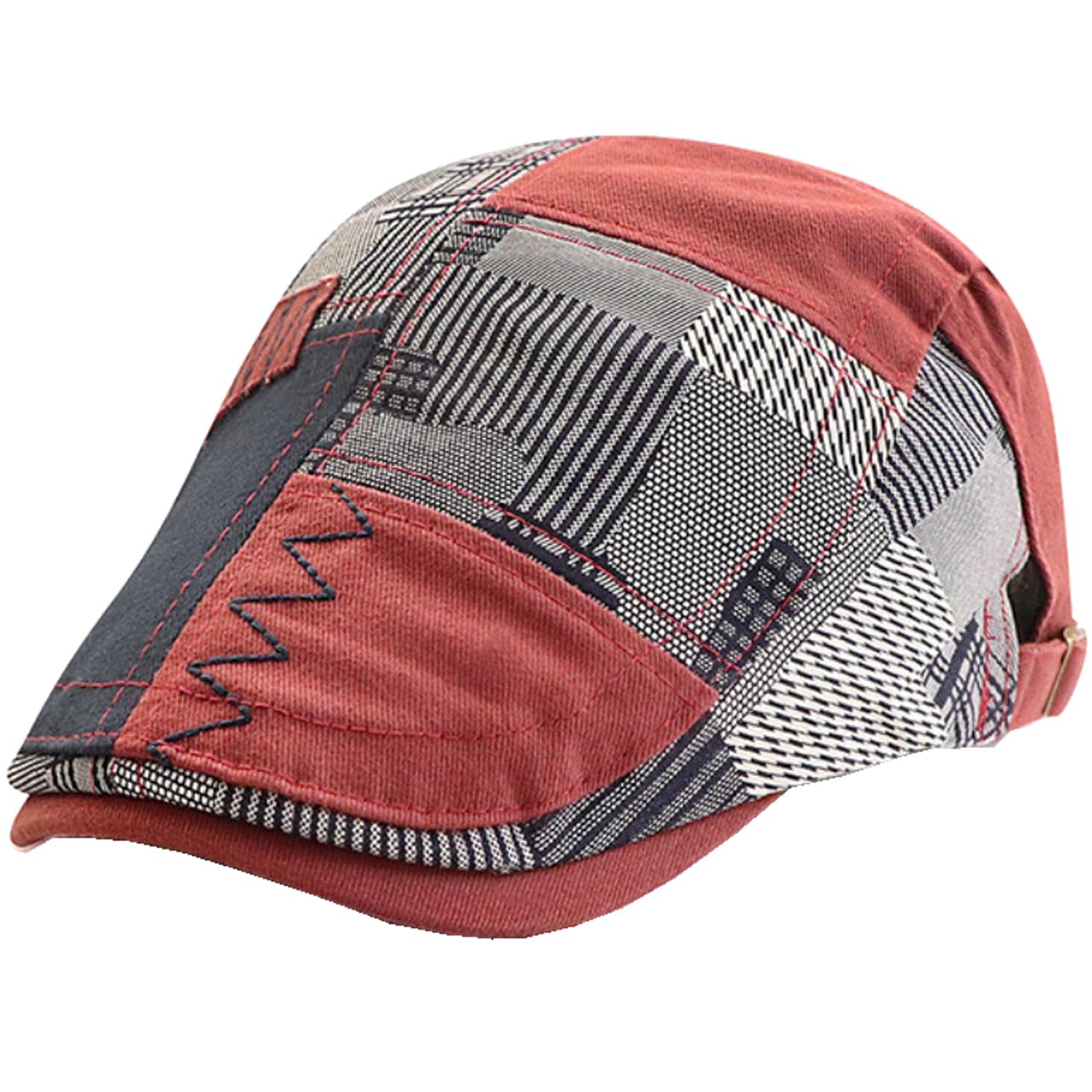 

Кепка Hunting check CA729 [Белый Клык], узор, кепка, шляпа, бег, на открытом воздухе, мужская, женская, (вино) винный