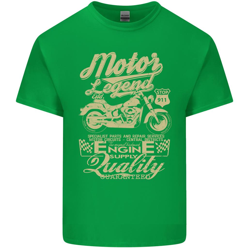 Motor Legend Biker Motorbike Motorcycle Unisexs Light Cotton TShirt