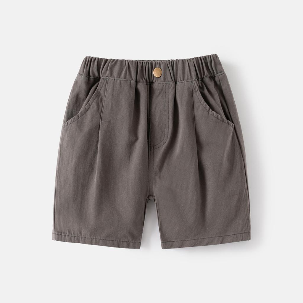 Boys Summer Shorts Lightweight Casual Knee Length Bermuda Pants Comfortable Mid Length Bottoms for Toddler and Kids