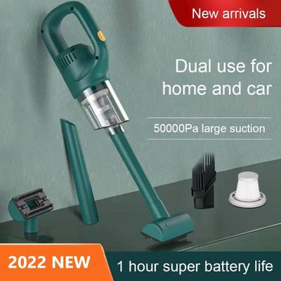 120W kablosuz araç elektrikli el süpürgesi 50000PA taşınabilir güçlü kuru ve ıslak ayırma akıllı akülü ev temizlik araçları