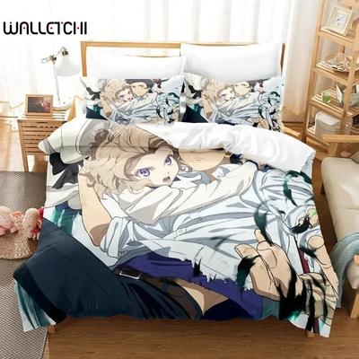 3d Anime Kotoko Iwanaga Kyokou Suiri Ložní souprava Povlak na přikrývku Ložní souprava Povlak na přikrývku Povlak na polštář Peřina velikosti king Queen Chlapci Dospělí