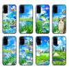 Frutiger Aero Phone Case For Samsung S 20 21 22 23 Lite Plus Ultra Clear Mobile Cover Funda