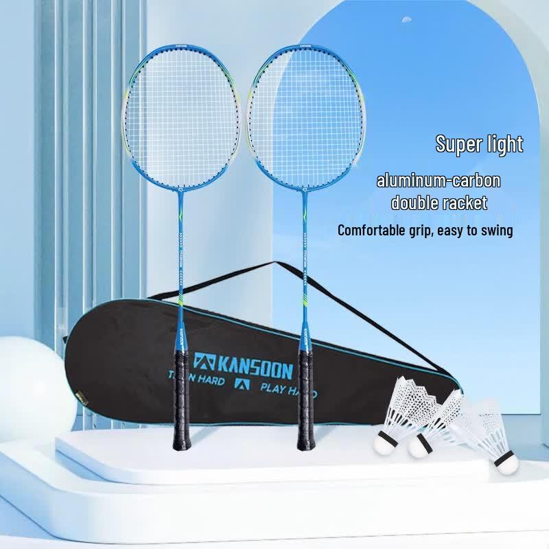 KANSOON Lightweight Aluminum Carbon Badminton Racket