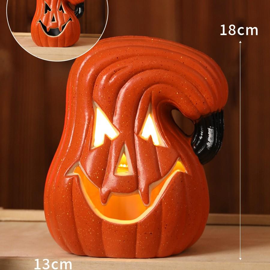 Luminous Large Halloween Pumpkin Lantern: Outdoor Decoration & Shopping Mall Display Props