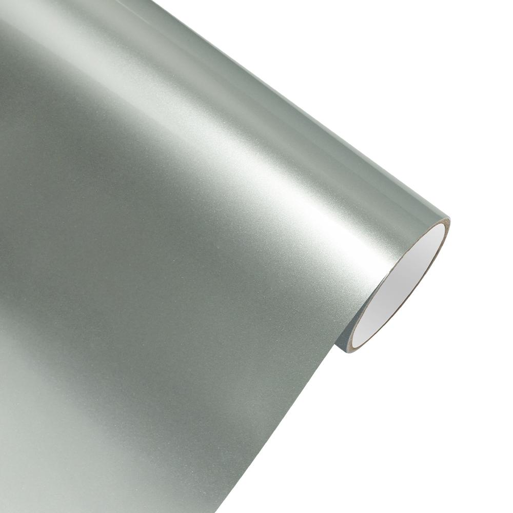 

Car Sticker Metallic Silver Color Change Vinyl Film PET Bubble Free Wrapping Decal Car Accessories Auto Self Adhesive Decals 10x152cm