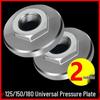 Universal Stainless Steel Anti-jamming Flange Nut Guard for 100 Angle Grinder