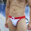 UXH Brand Men Swim Thong Briefs Low Waist Bathing Suilt Swimwear Beach Wear Tanning Surfing