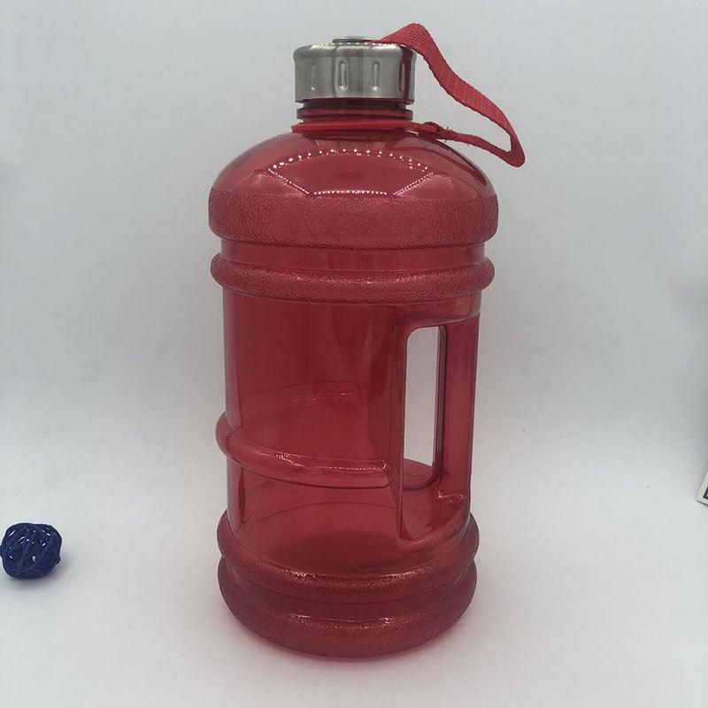 2,2 l Tragbare Hantel-Wasserflasche für Fitnessstudio und Fitness