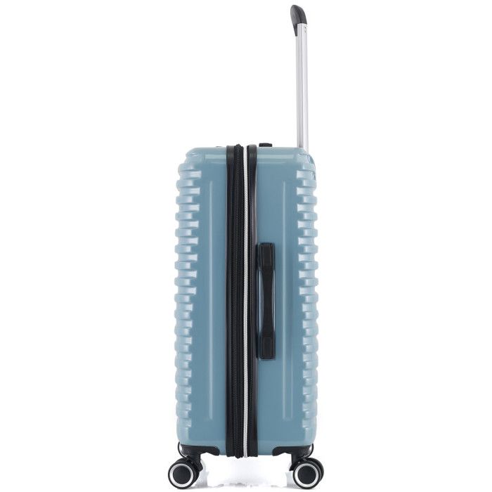 Starrer erweiterbarer Kabinenkoffer Trolley Polycarbonat - LYS Paris 322 - 328 &; 322 Blau