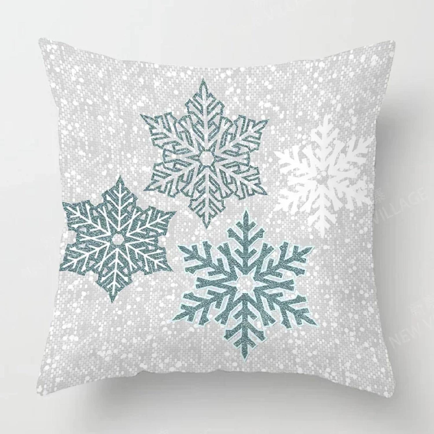 

Christmas series pillowcases sofas cushion s home decor can be customized for holiday celebrations ,(4) 66x66cm