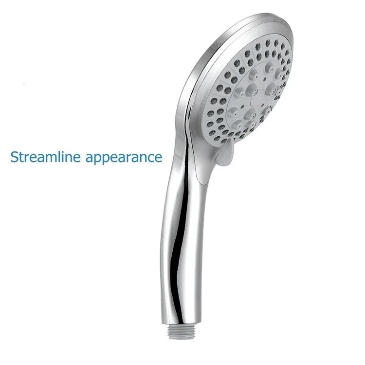 High Quality 5 Modes Round Rain Shower Head with Hose Sets Shower Holder for Bathroom Shower Accessories Douche