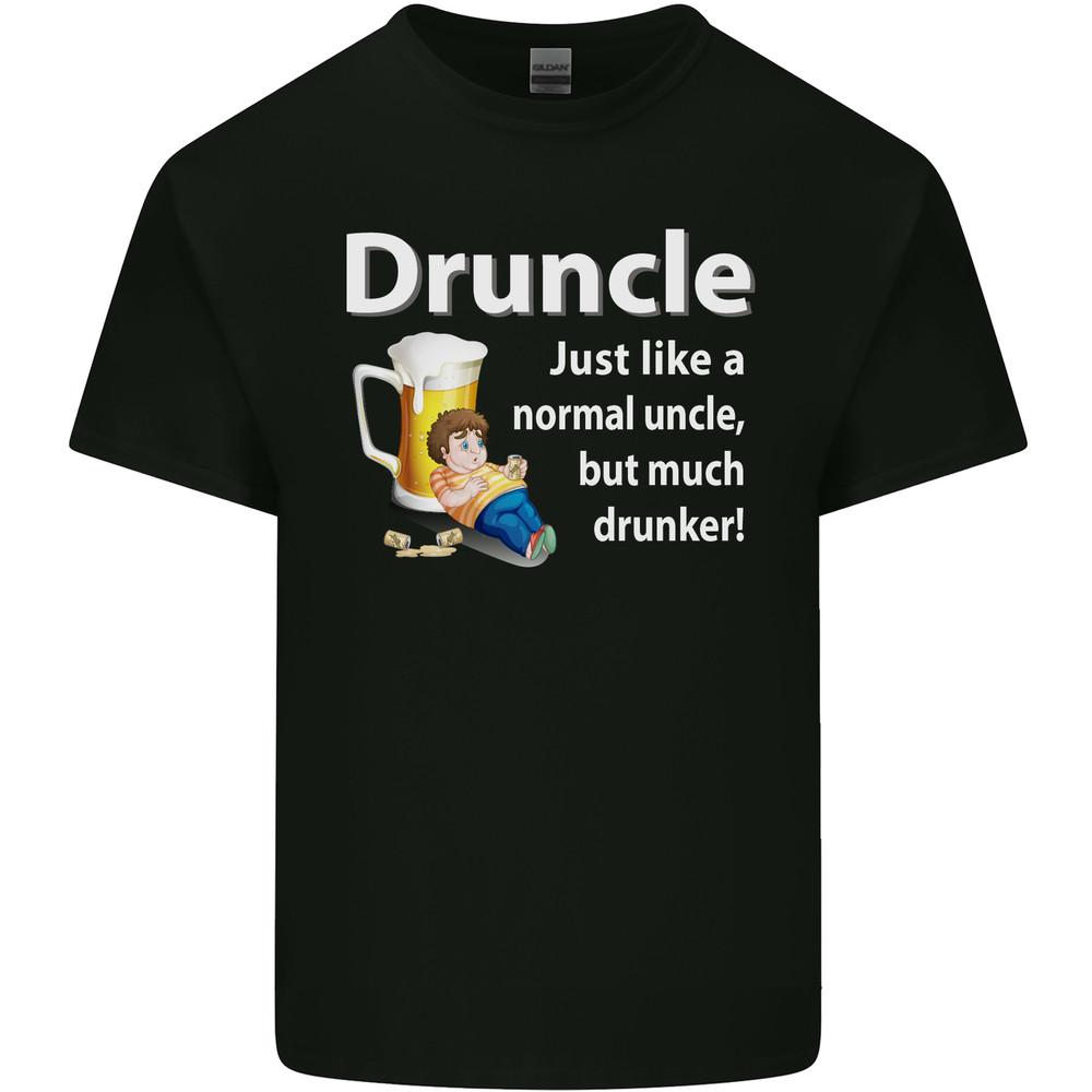 Druncle Like a Normal Uncles Day Funny Mens Light Cotton T-Shirt Unisex T-Shirt