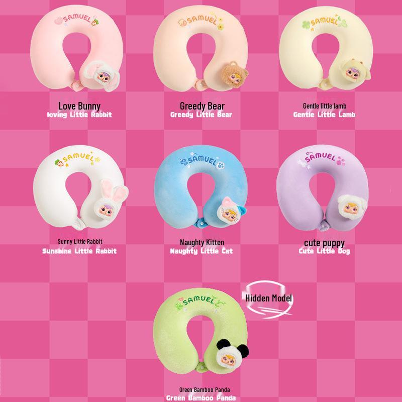 Three Little Hairs (Samuel) Mini Plush Animal Doll Blind Box - Cute, Creative, Funny Ornament