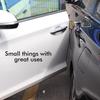 5M Car Door Edge Guard Trim Moulding Strip Rubber Anti Scratch Universal U Type Transparent Seal Protector Styling Adhesive Interior Mirrors 6