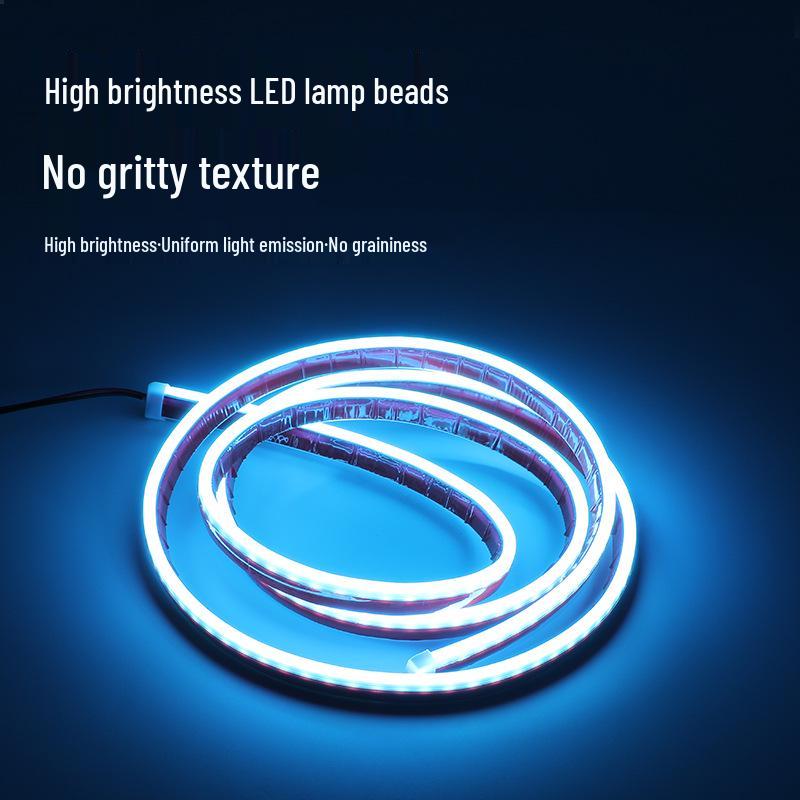 Dynamic Scanning Daytime Running Light for Car Hood & Grille Decoration