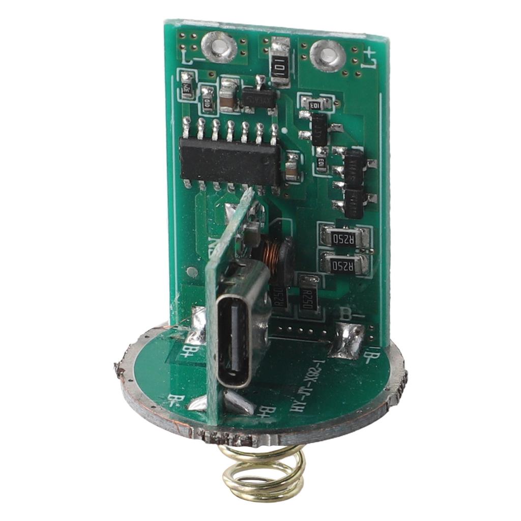 26650 Lithium-Batterie-Treiberplatine für Taschenlampe mit integriertem Schalter