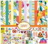 Inkdotpot Summer Fruit Theme Collection Double-Sided Scrapbook Paper Kit Cardstock 12"x12" Card Making Paper Pack With Sticker Sheet - 16 Pages -