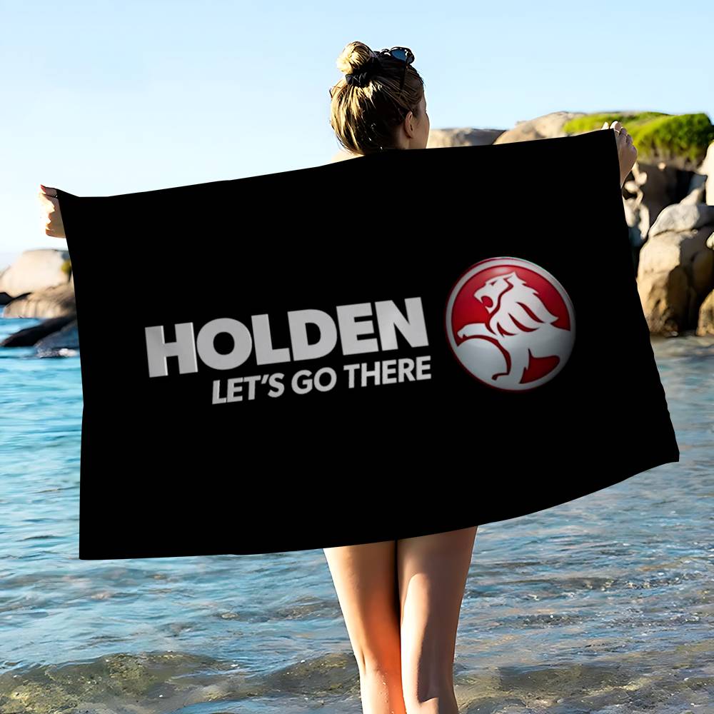 H-Holdens Car Microfiber Blanket Quick Drying Beach Towels Oversized Printing Super Absorbent Pool Towel Blanket
