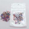 1 Box Acrylic Ultra-Thin Dental Drill Flat Bottom Special Shape Thin Sheet Dental Drill Colorful Oral Decoration
