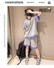 2024 Stylish Girls' Summer Sports Two-Piece Suit: Shorts & Top for Kids