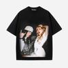 Trendy Singer BILLIE EILISH Peripherals Tshirts Unisex Women New Listing American High Street Hip Hop Cotton Tees