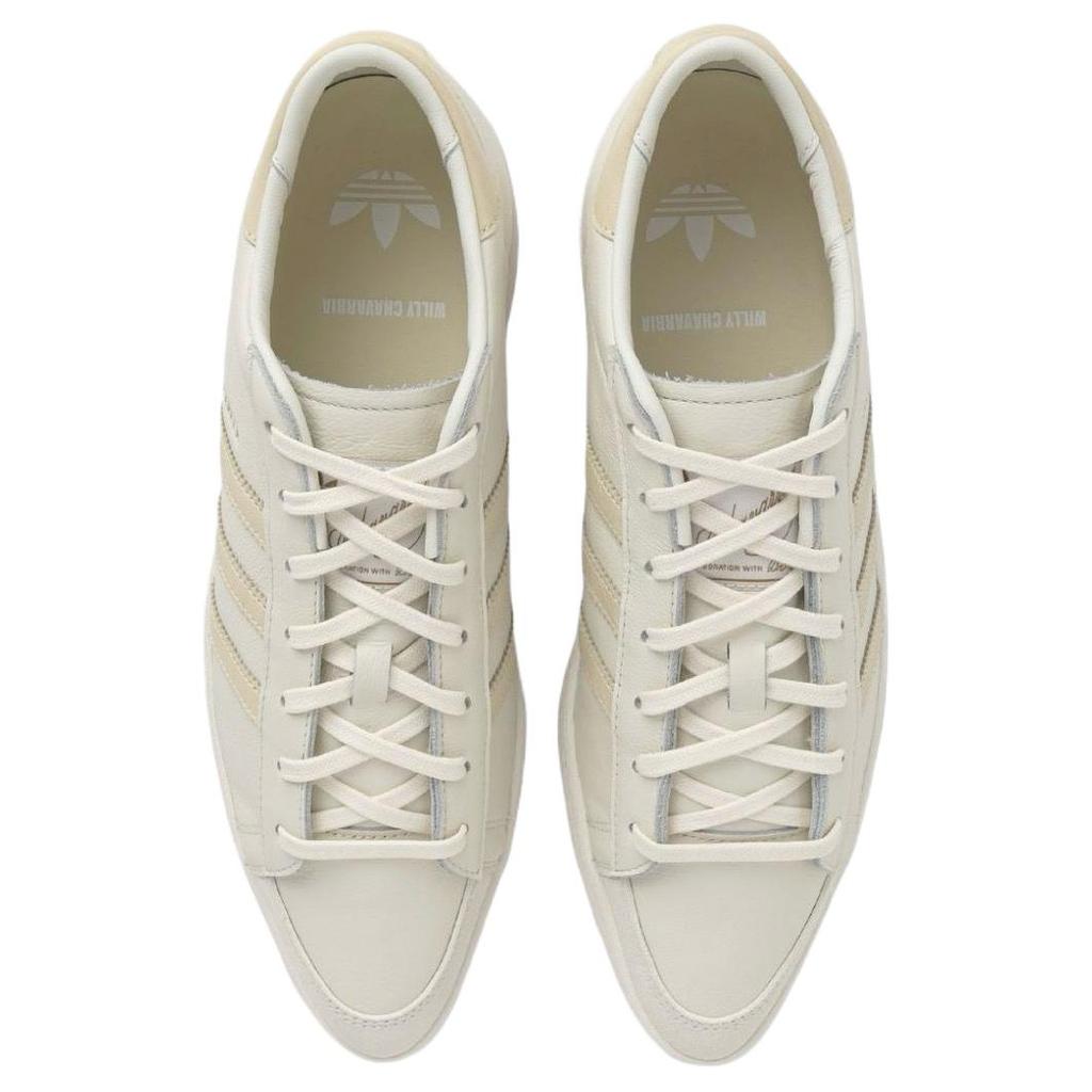 Willy Chavarria x adidas Jabbar Šaty Nízké Off White Unisex Tenisky Krémová Teplá Vanilka Posádková Bílá JR6859