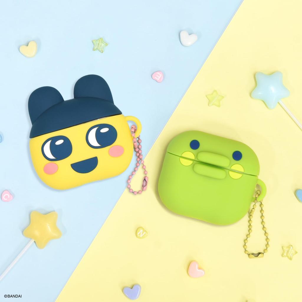 Gourmandies Bandai Tamagotchi AirPods 4 Silicone Case, Kuchipatchi BTC-06B