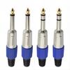 Mono/Stereo Microphone Plug 6.35mm Male Plug Female Audio Jack Connector