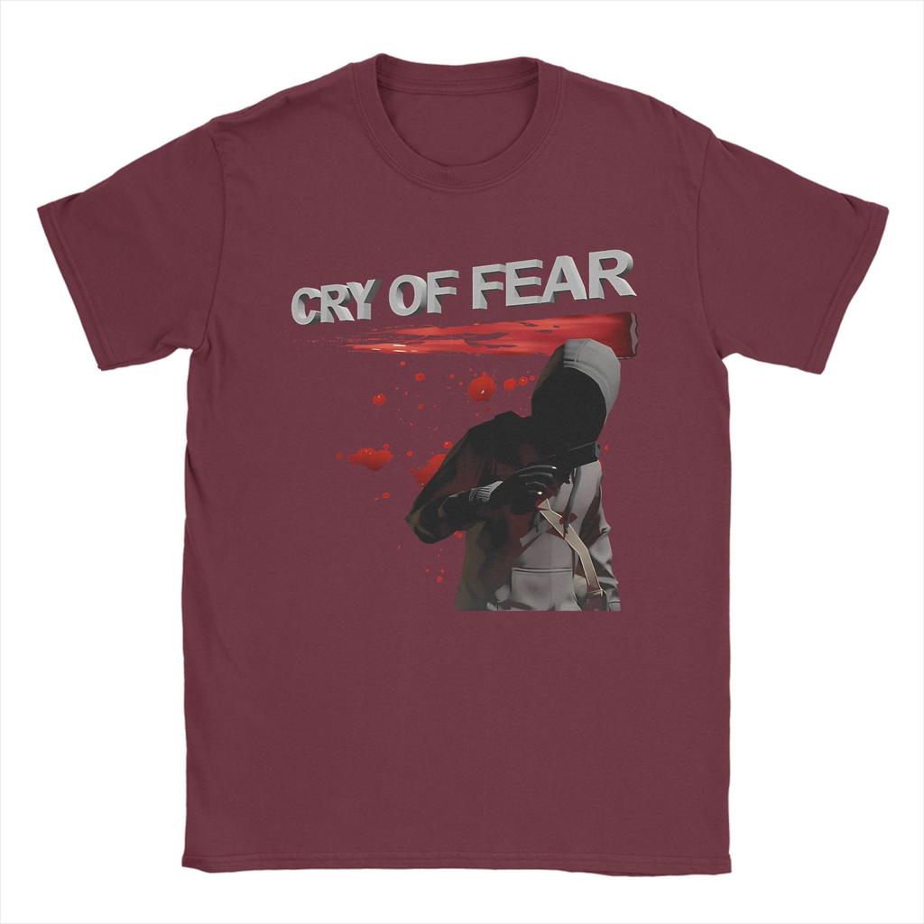 Simon Henriksson Cry of Fear Accessories Unisex T Shirts Cotton Tee Printed Tops Tshirt