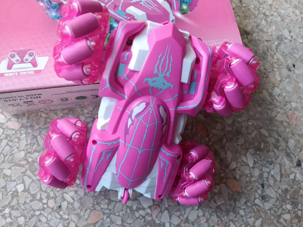 2.4G Remote Control Spider Stunt Car for Kids - 360° Off-road Light-Up Adventure Toy