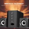 D-202 USB Wired Combination Speakers Computer Speakers Bass Stereo Music Player Subwoofer Sound Box