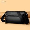 Genuine Leather Women's Bag Fashionable Casual Single-shoulder Crossbody Bag Cowhide Small Square Bag